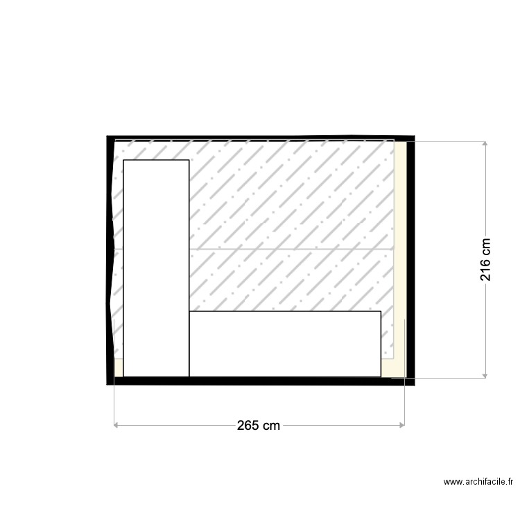 carrelage SDB étage. Plan de 0 pièce et 0 m2