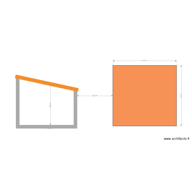 COUPE LOCAL TECHNIQUE DP3. Plan de 0 pièce et 0 m2