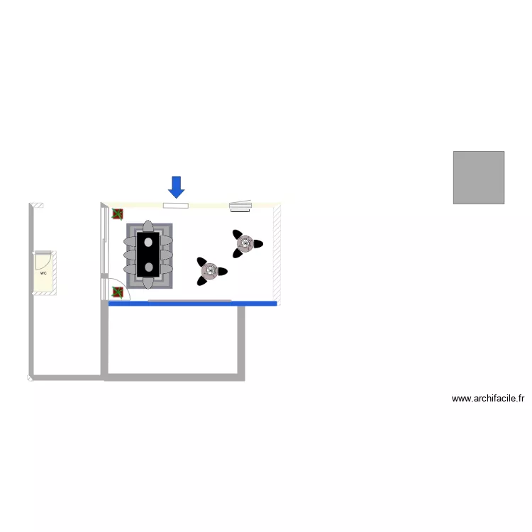 LOCAL EX AVIS REVU A. Plan de 