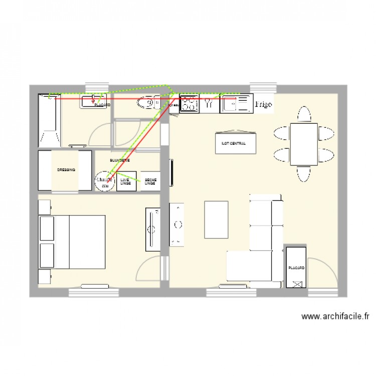 PLAN plomberie. Plan de 0 pièce et 0 m2