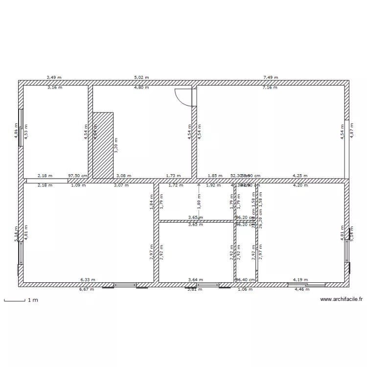 plan studio 1. Plan de plan studio 1. Plan de