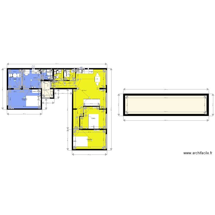 pompidou. Plan de 0 pièce et 0 m2