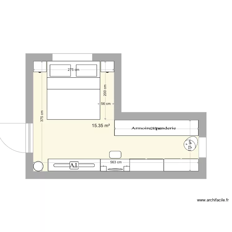 Camille. Plan de 