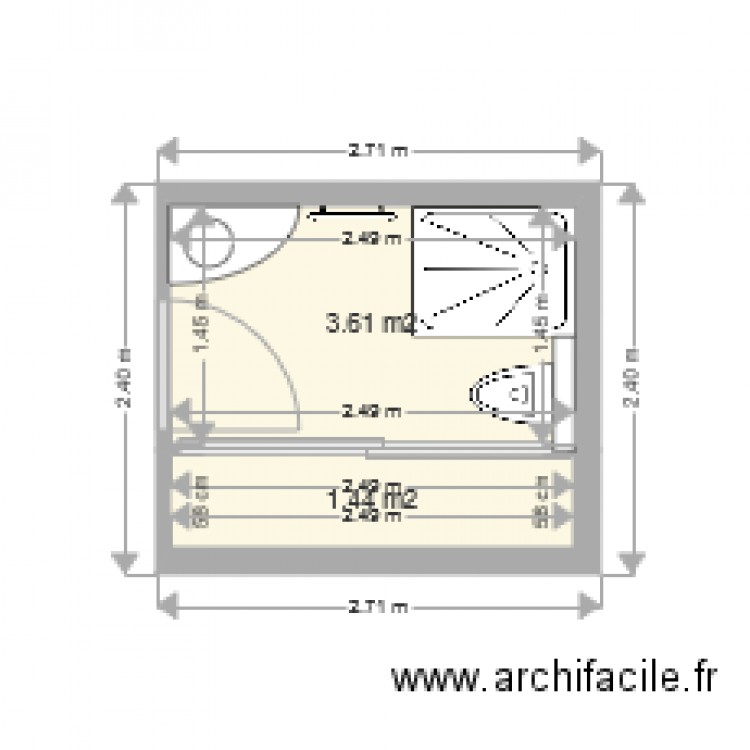 STRAULINO OBROCQ. Plan de 0 pièce et 0 m2