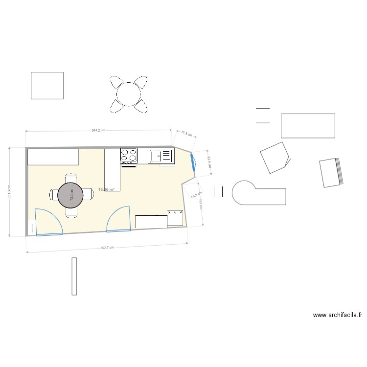 testPont henri. Plan de 0 pièce et 0 m2