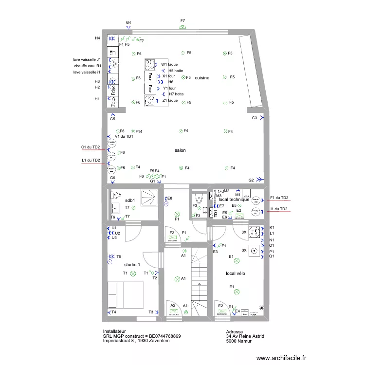 reine astrid rez ''. Plan de reine astrid rez ''. Plan de