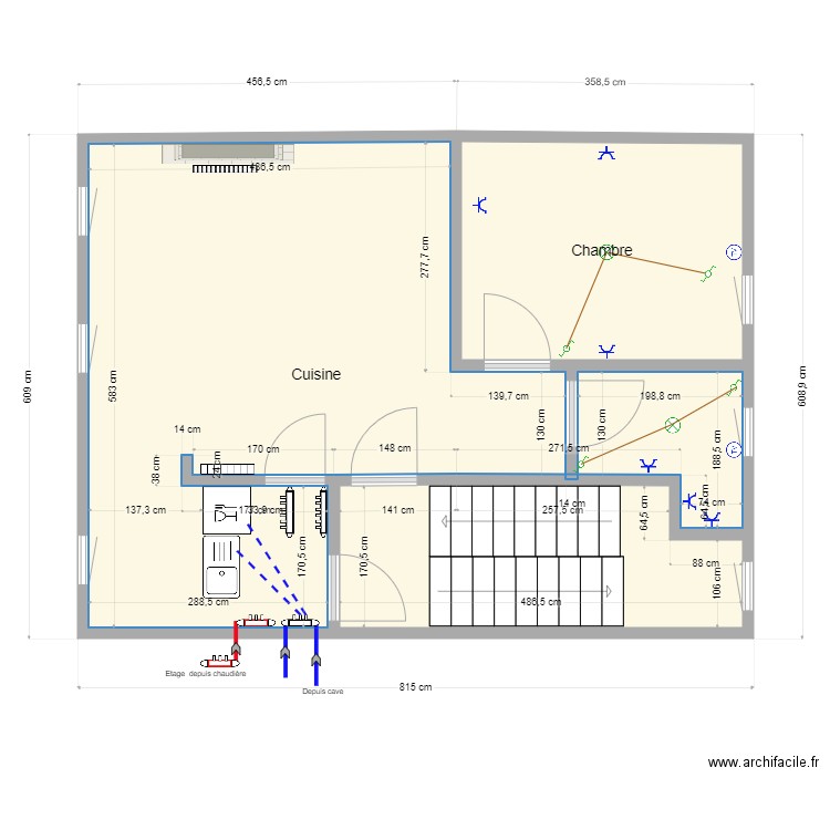 Dam Liège. Plan de 0 pièce et 0 m2