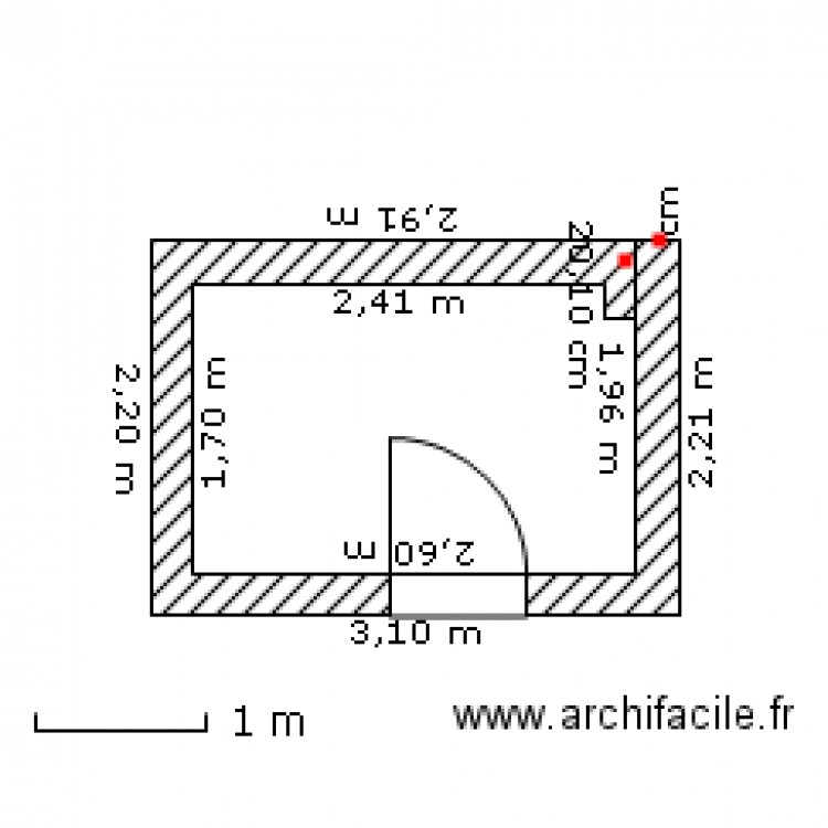 SDB CLEMS. Plan de 0 pièce et 0 m2