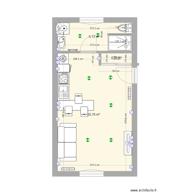 APPTS N2 LAON. Plan de 0 pièce et 0 m2