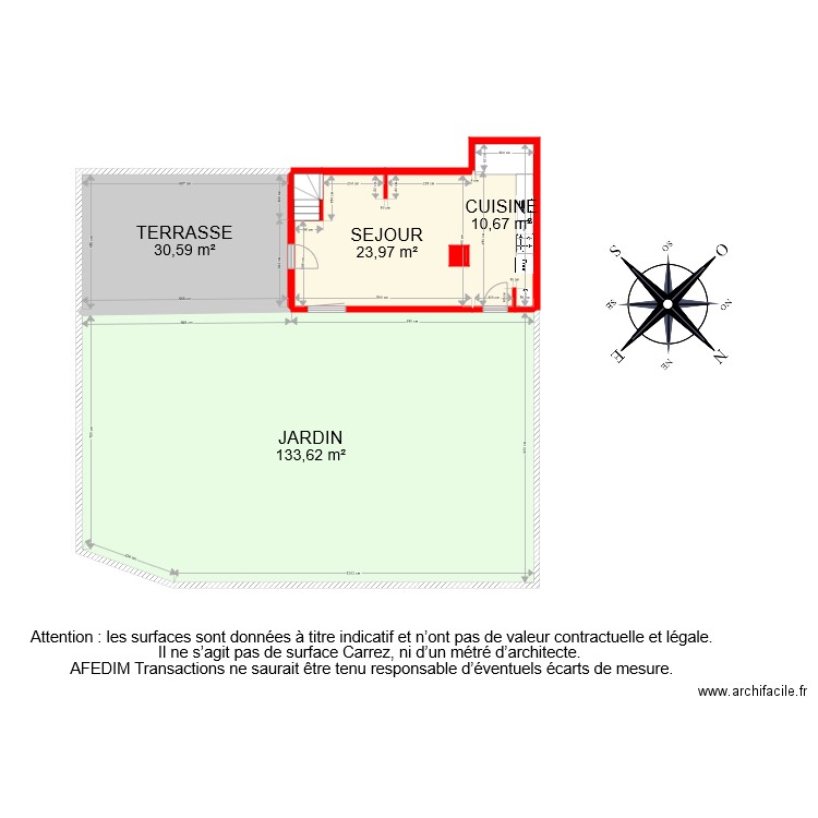 BI 7654 NIVEAU 1 RDJ . Plan de 0 pièce et 0 m2