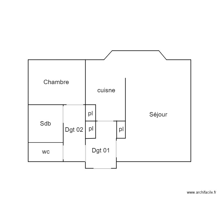PERRON. Plan de 0 pièce et 0 m2