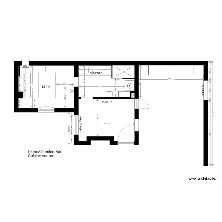 diane et damien cuisine . Plan de diane et damien cuisine . Plan de