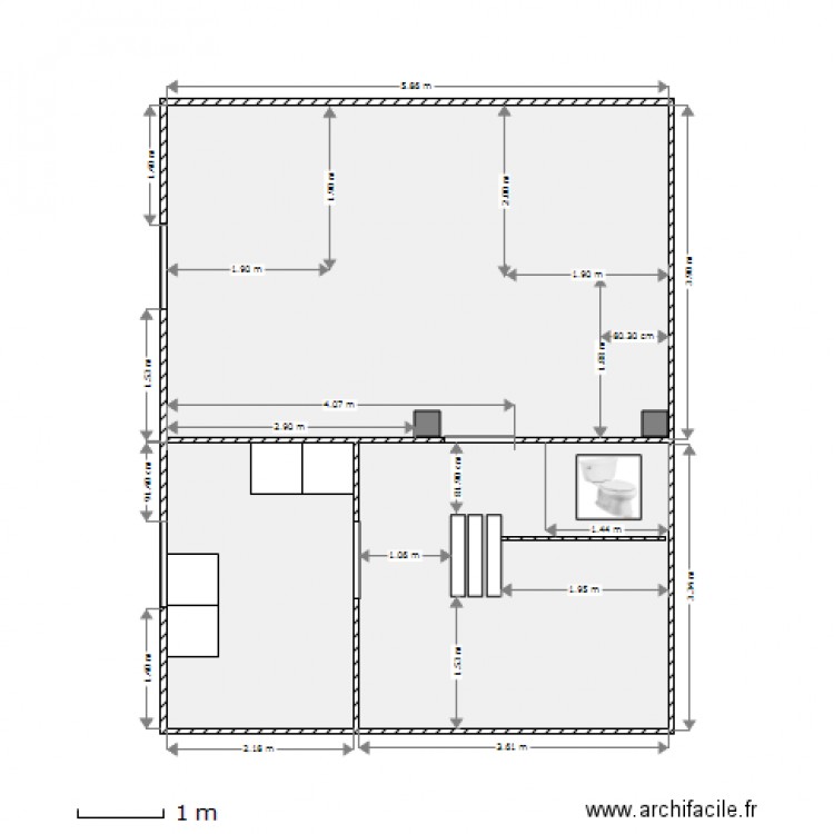 ZEN-ROOM. Plan de 0 pièce et 0 m2