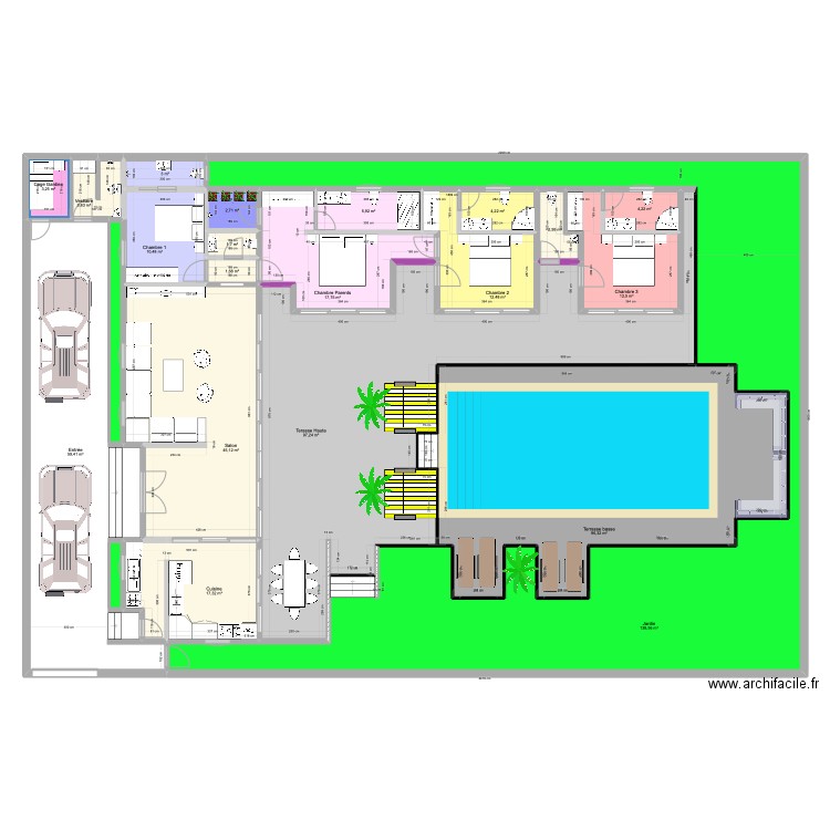 20 30 CAURIS. Plan de 0 pièce et 0 m2