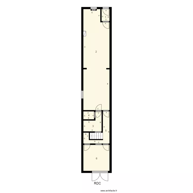 174411 Succession LACONI Plomb. Plan de 