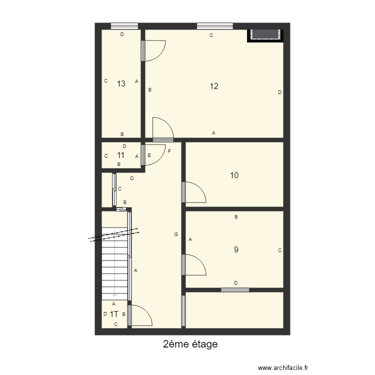 185034 Succession BARA Plomb. Plan de 0 pièce et 0 m2