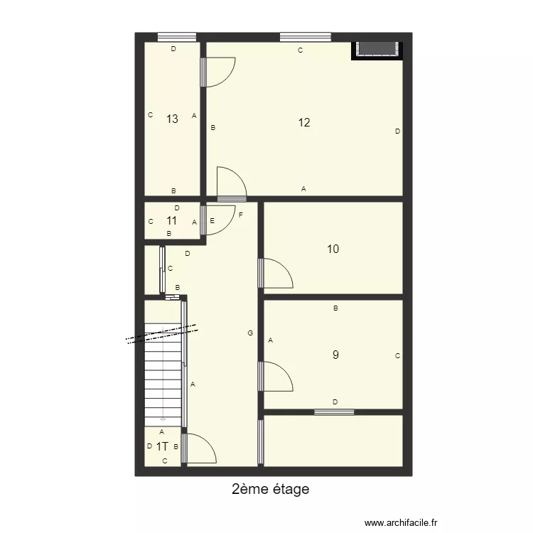 185034 Succession BARA Plomb. Plan de 