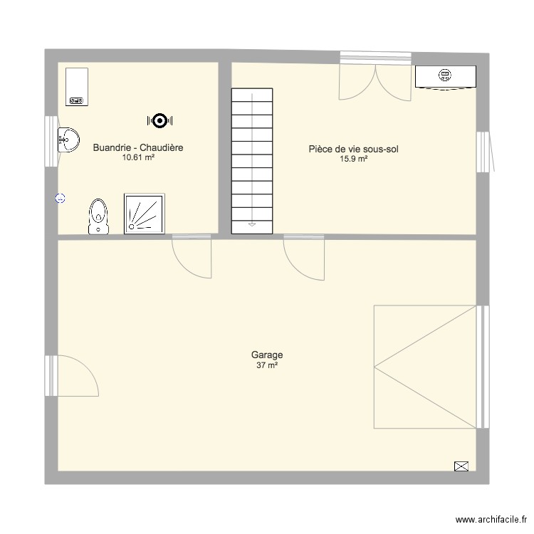 Maison Brive new RDC. Plan de 0 pièce et 0 m2