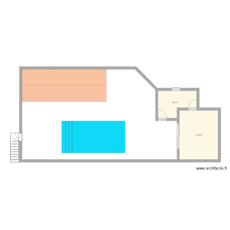 piscine 2. Plan de 0 pièce et 0 m2