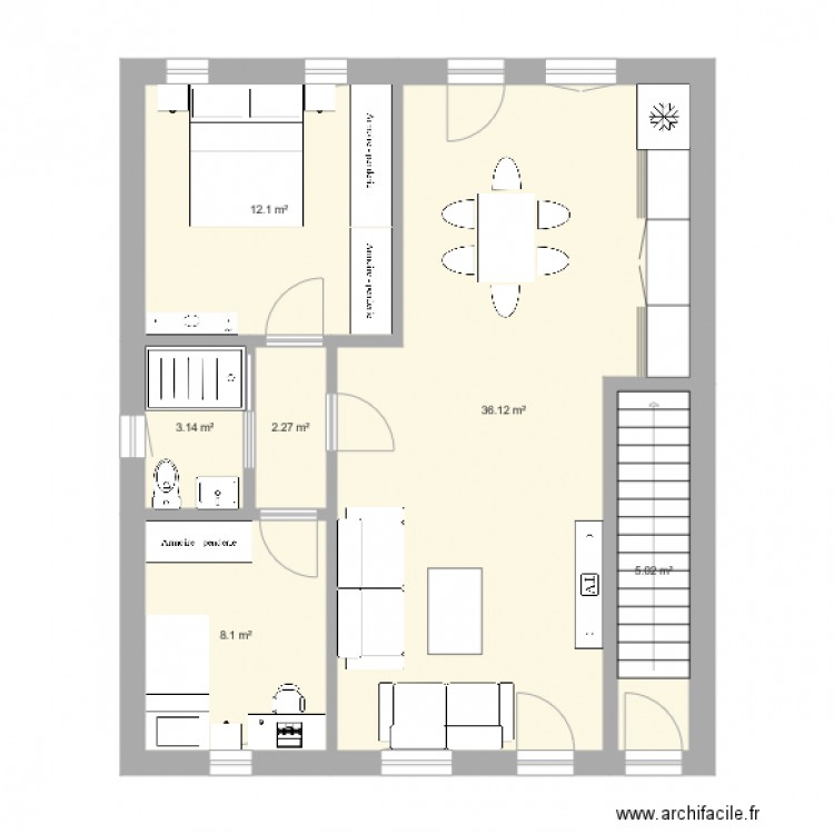 a voir 3. Plan de 0 pièce et 0 m2