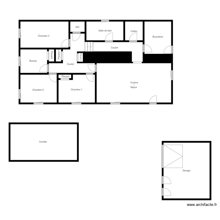 CHEREL BRIELLE 2. Plan de 