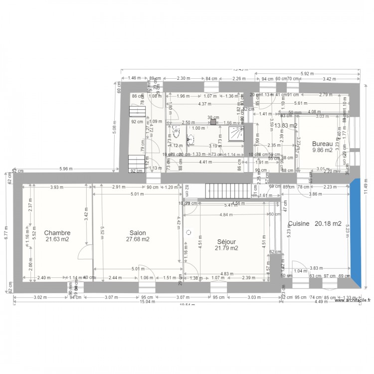 FARAWAY RDC . Plan de 0 pièce et 0 m2