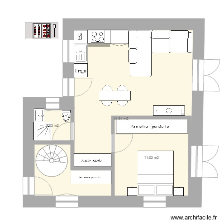 RDC Studio - Plan dessiné par pereira21