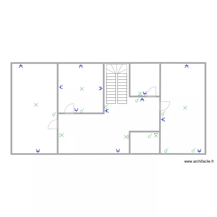 Etage Guilbaut. Plan de Etage Guilbaut. Plan de