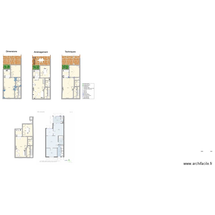 Chée Wavre rez. Plan de 0 pièce et 0 m2