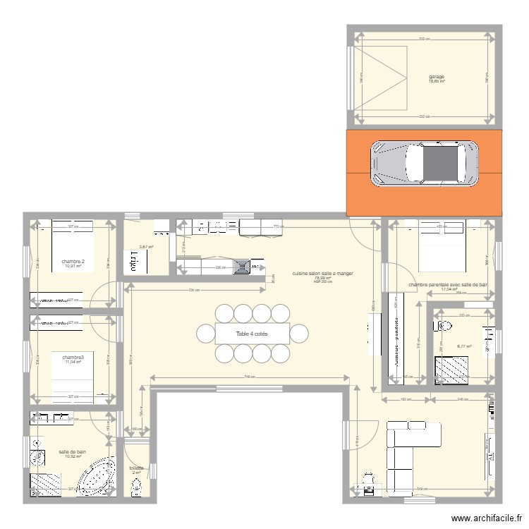 plan maison 1. Plan de 0 pièce et 0 m2