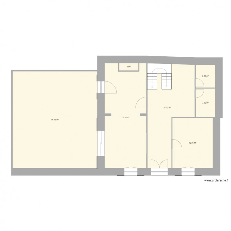 Maison Madeleine. Plan de 0 pièce et 0 m2