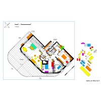 FINAL plan indice 14 sans galandage table 180 piano angle meuble 230x50