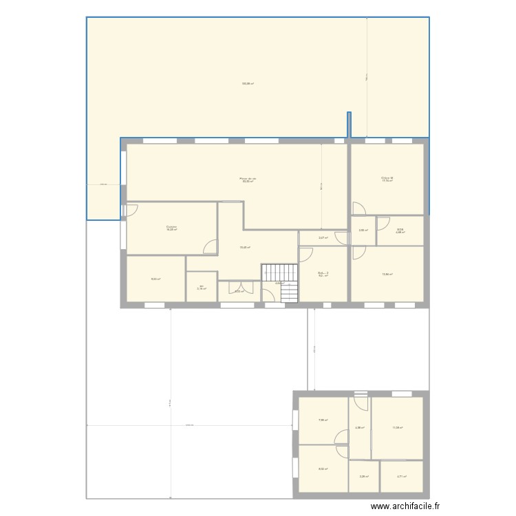 VErpillere 2. Plan de 20 pièces et 346 m2