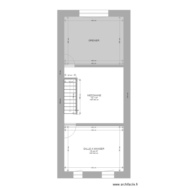 YUNG ETAGE. Plan de 0 pièce et 0 m2