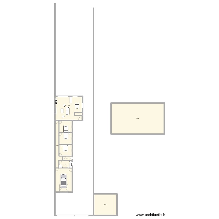 ronde plan-1. Plan de 11 pièces et 303 m2