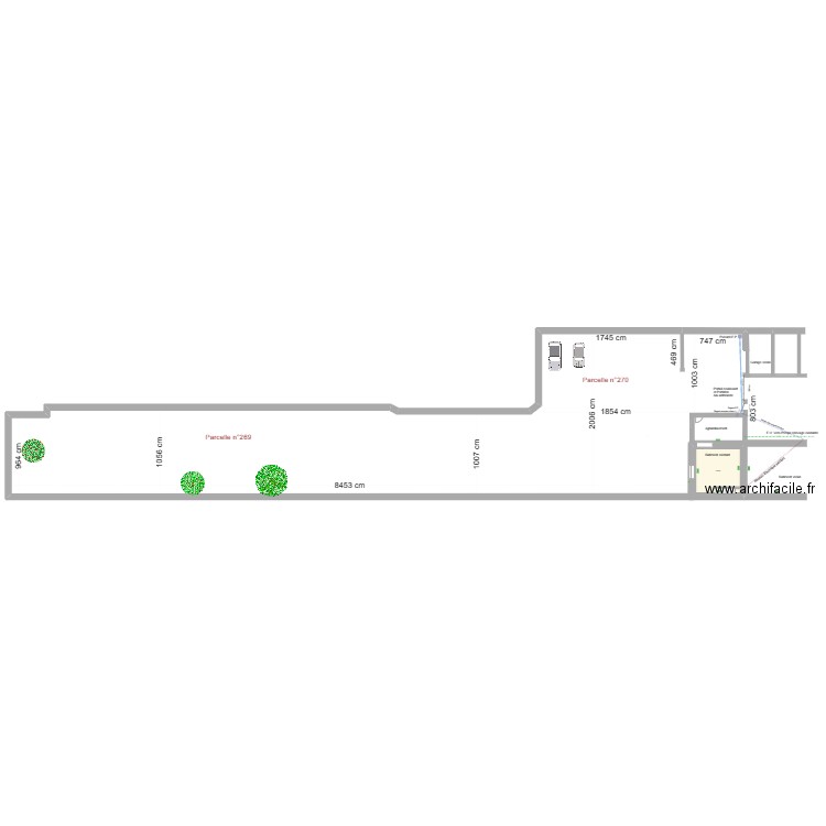 Maison Cédric Plan de masse. Plan de 0 pièce et 0 m2
