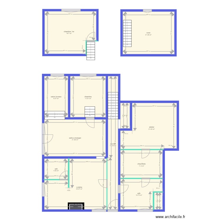 VALLOT. Plan de 0 pièce et 0 m2