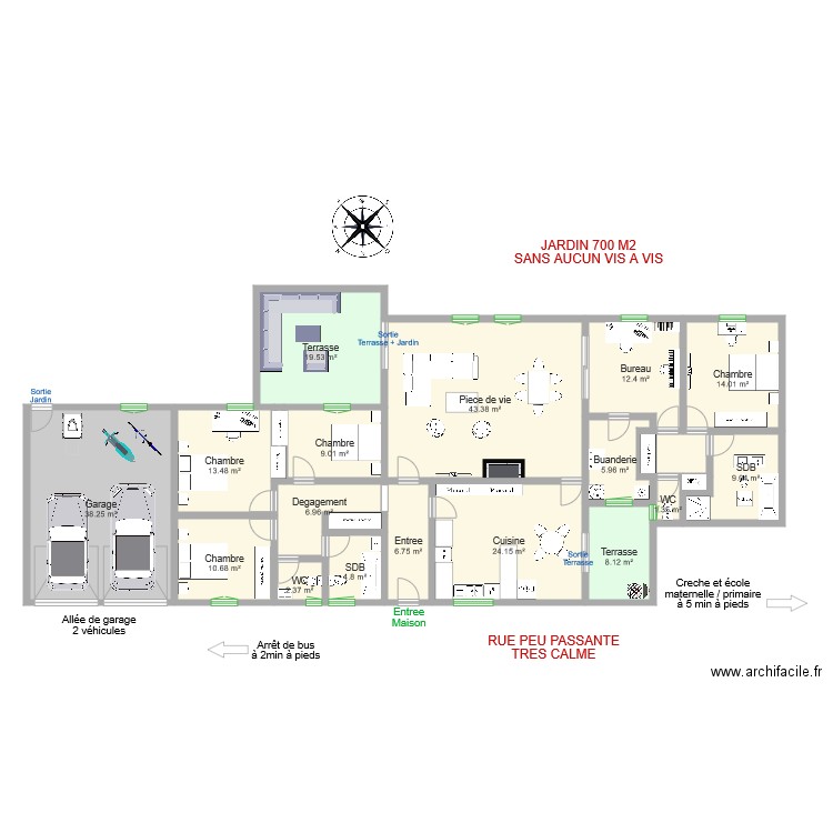 CASTELLANOS. Plan de 0 pièce et 0 m2