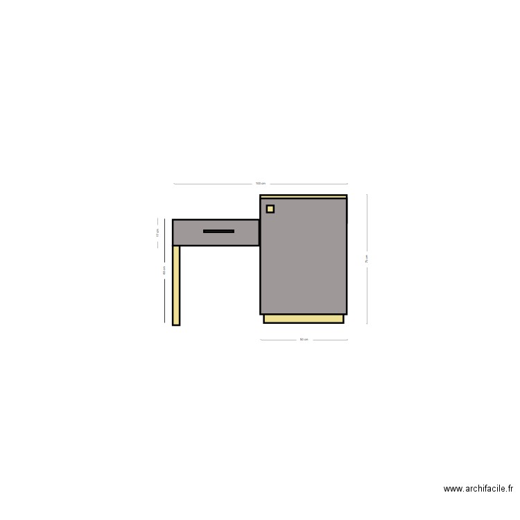 Mini Bar chambre 6. Plan de 0 pièce et 0 m2