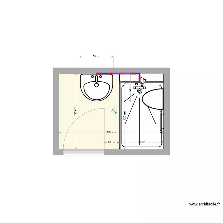 FAYARD opheor r&eacute;nov&eacute;. Plan de 