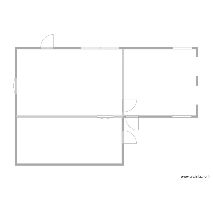 ACCUEIL AVANT TRAVAUX. Plan de 0 pièce et 0 m2