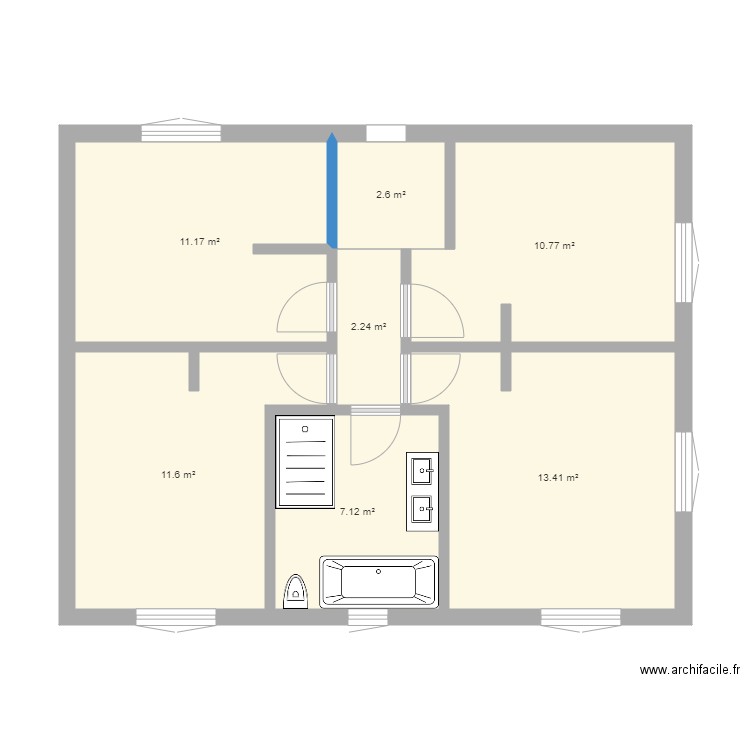 Palau ETAGE. Plan de 0 pièce et 0 m2