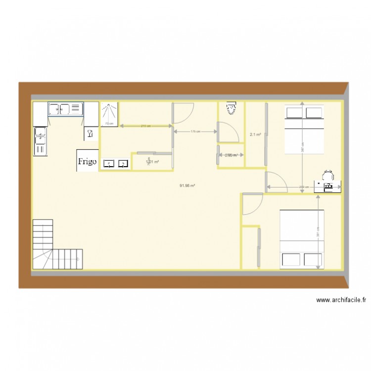 CAVE CHRISTAIN. Plan de 0 pièce et 0 m2