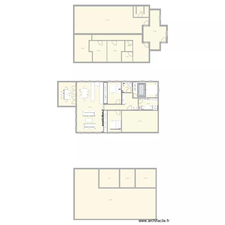 Projet duplex. Plan de 