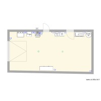 plan appartement 1 pièce 45m2