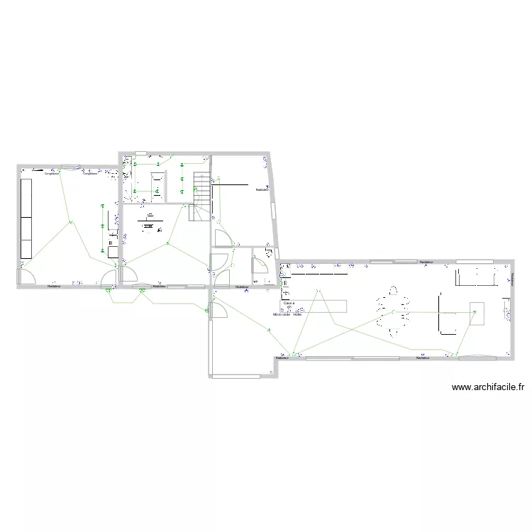 gouss&eacute; . Plan de 