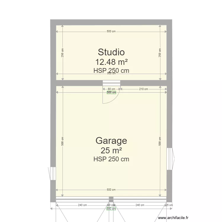 Garage. Plan de Garage. Plan de