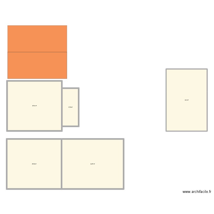 garage. Plan de 5 pièces et 246 m2