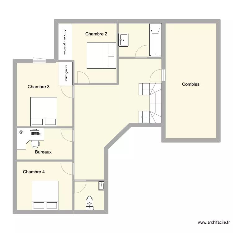 Clohars 1er 2. Plan de 