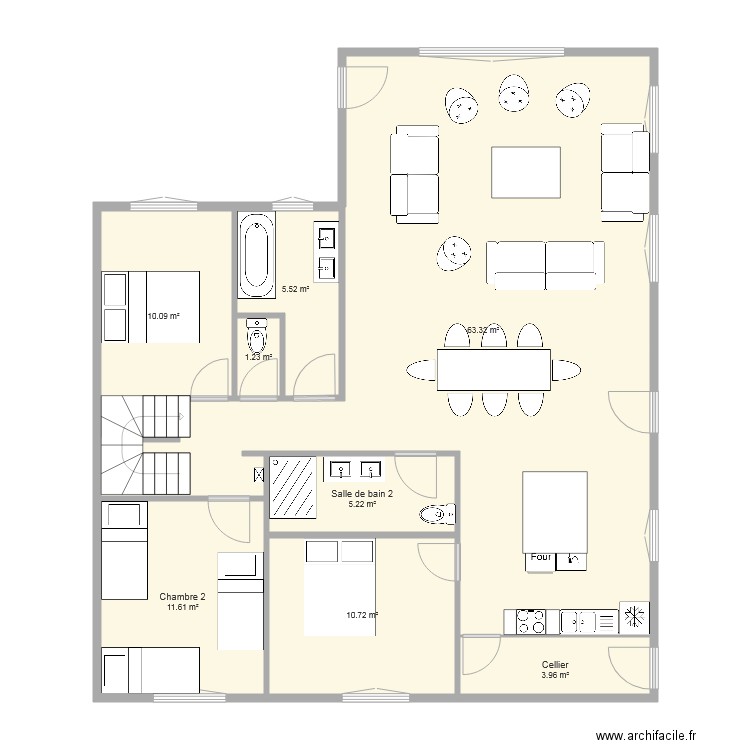 Plan de base les Pibles 7. Plan de 0 pièce et 0 m2